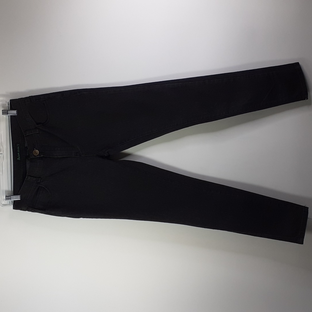 Aviva Denim Skinny Black Jeans Size 11 Stretch
